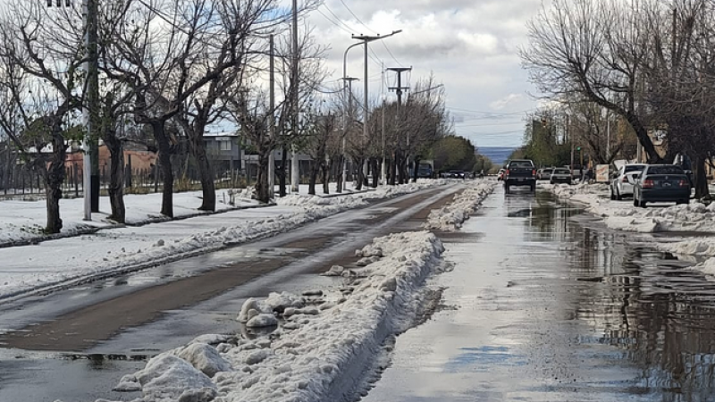 Una tormenta de granizo castigó a San Carlos, San Rafael y parte de General Alvear